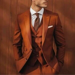Rust/Terracotta Suit